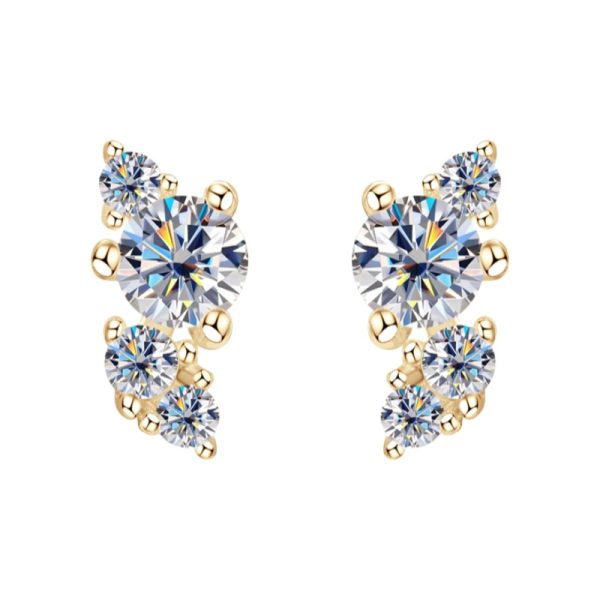 Bee Style Luxe Moissanite Earrings